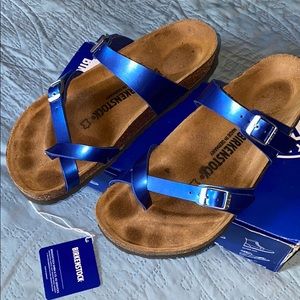 Birkenstock Mayari Graceful Pearl Blue sz 39 8